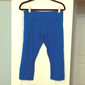 Lululemon cobalt blue workout leggings